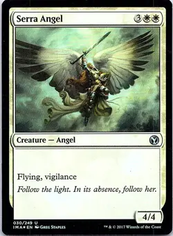 Serra Angel U Foil IMA Iconic Masters 30 NM - Image 1