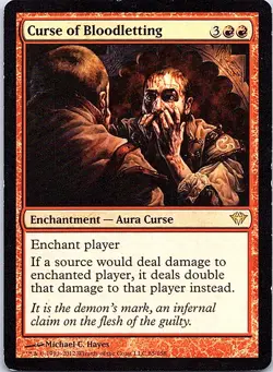 Curse of Bloodletting R Dark Ascension 85 NM - Image 1