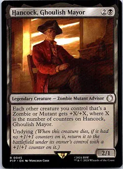 Hancock, Ghoulish Mayor R CLB Universes Beyond: Fallout 45 NM - Image 1