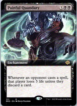 Painful Quandary (Extended Art) R BRO The Brothers' War 331 NM - Image 1
