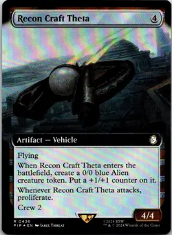 Recon Craft Theta (Extended Art) R Universes Beyond: Fallout foil 436 Near Mint - Image 1