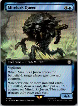 Mirelurk Queen (Extended Art) R Universes Beyond: Fallout Foil 377 NM - Image 1