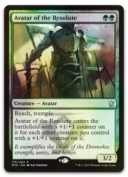 Avatar of the Resolute #175 (Foil) (LP) Dragons of Tarkir DTK Magic MTG - Image 1