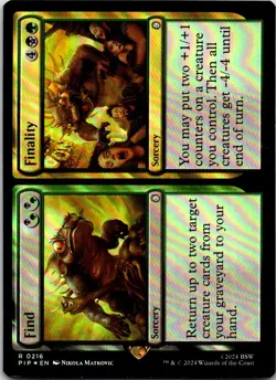 Find // Finality R Universes Beyond: Fallout Foil 216 NM - Image 1