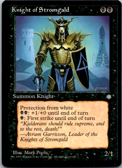 Knight of Stromgald U Ice Age NM - Image 1
