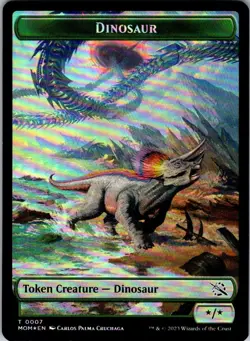 Soldier // Knight Double-Sided Token T Foil March of the Machine 2 // 10 LP-NM - Image 2