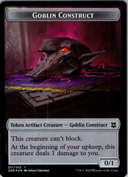 Cat Token T Foil Zendikar Rising 2 LP-NM - Image 2