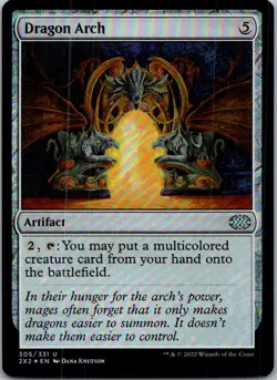 Dragon Arch U Foil Double Masters 2022 305 LP-NM - Image 1