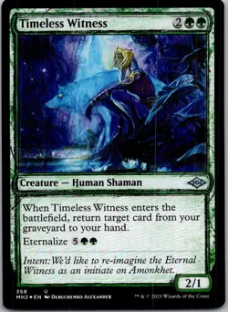 Timeless Witness (Showcase) U Foil Modern Horizons 2 358 LP-NM - Image 1