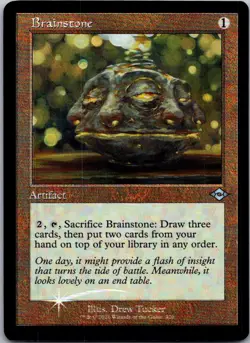 Brainstone (Retro Frame) (Foil Etched) U Foil Modern Horizons 2 426 LP-NM - Image 1