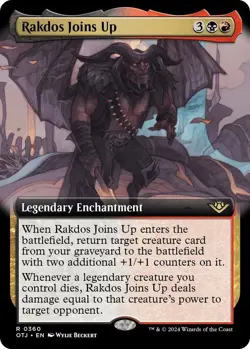FOIL - Rakdos Joins Up (Extended Art) - Outlaws of Thunder Junction (OTJ) - Image 1