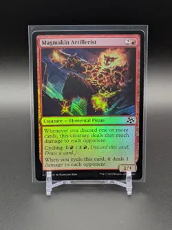 MAGMAKIN ARTILLERIST 137 - Aetherdrift C Foil NM - - Image 1