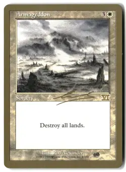 MTG Armageddon - 2000 Nicolas Labarre (6ED) (SB) [WCD - ] LP 5-15 - Image 1