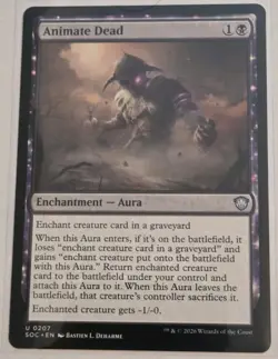 Animate Dead Commander: Secrets of Strixhaven Regular - Image 1