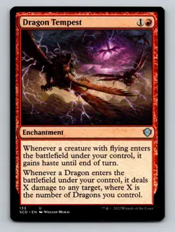 Dragon Tempest U Starter Commander Decks 133 NM - Image 1
