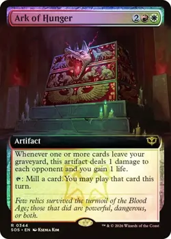 Ark of Hunger Foil Extended Art Secrets of Strixhaven NM MTG - Image 1