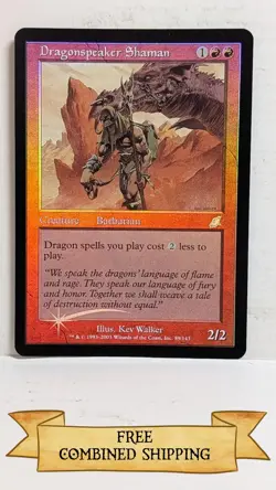 Dragonspeaker Shaman Scourge Foil ...sku: CB252 - Image 1