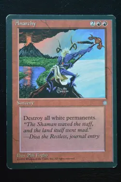 Magic The Gathering MTG ANARCHY Ice Age MP Moderately Played - Image 1