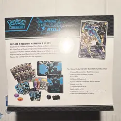 Pokemon TCG Scarlet & Violet: Black Bolt - Elite Trainer Box ETB - SEALED New - Image 3