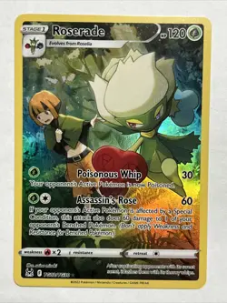 Roserade - TG02/TG30 Lost Origin Ultra Rare NM Pokemon TCG - Image 1