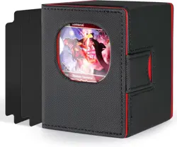 MTG Deck Box for Commander Display with 2 Card Dividers, Trading Card Storage Bo - Image 1