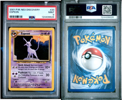 Espeon Pokemon Neo Discovery PSA 9 MINT 2001 - Image 1