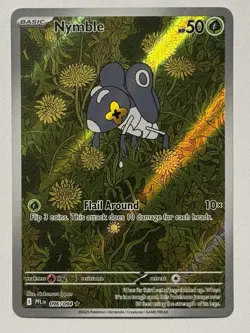 Pokemon - Phantasmal Flames - Nymble 096/094 PACK FRESH! - Image 1