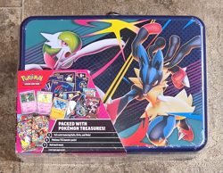 Pokemon TCG Fall 2025 Mega Evolution Collector Chest Lunch Box Tin SEALED - Image 1