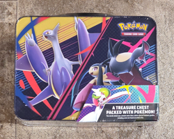 Pokemon TCG Fall 2025 Mega Evolution Collector Chest Lunch Box Tin SEALED - Image 2