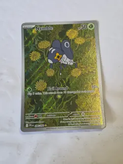 Nymble 096/094 Illustration Rare Phantasmal Flames Pokemon Holo Near Mint - Image 1