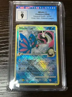 2009 POKEMON SUPREME VICTORS, CROSS. HOLO - POKEMON LEAGUE MILOTIC C CGC 9 - Image 1