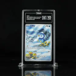 2025 Pokemon ME Phantasmal Flames 098/094 Piplup Illustration Rare TAG 10 (958) - Image 1