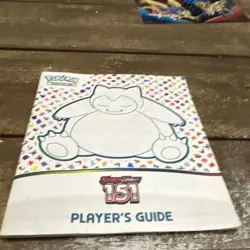 Pokemon TCG Scarlet & Violet 151 Player's Guide Booklet Snorlax English - Image 2