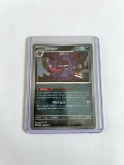 Pokemon TCG Gengar Rare Reverse Holo SV: Scarlet & Violet 151 094/165 Pack Fresh - Image 1