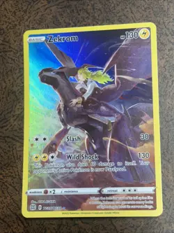 Zekrom TG05/TG30 Brilliant Stars Ultra Rare Pokemon Card - Image 1