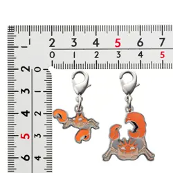 Krabby 098 Key Chain CHARM National Pokedex Pokemon Center Japan - Image 2