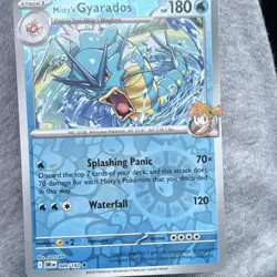 Pokemon Misty's Gyarados 049/182 Sv10 Destined Rivals Rare Holo EN - Image 3