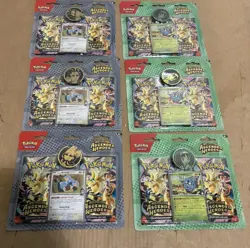 6X Pokemon Ascended Heroes 2-Pack Blister Larry & Erika Sealed 12 Packs Total - Image 1
