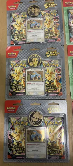 6X Pokemon Ascended Heroes 2-Pack Blister Larry & Erika Sealed 12 Packs Total - Image 3