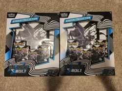 2 Pokemon Black Bolt Binder Collection Ships Fast - Image 1