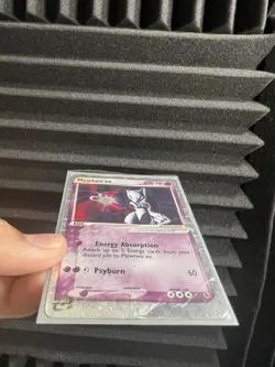 Mewtwo EX 101/109 Ruby and Sapphire Holo Card Played - Image 4