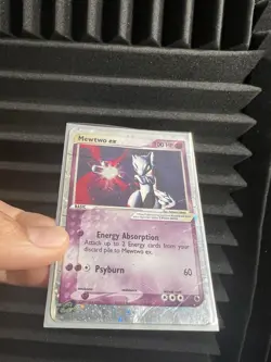 Mewtwo EX 101/109 Ruby and Sapphire Holo Card Played - Image 5