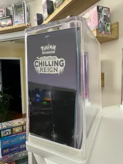 Pokemon TCG Chilling Reign Shadow Rider ETB Sealed w/ Target Clear Case - Image 2