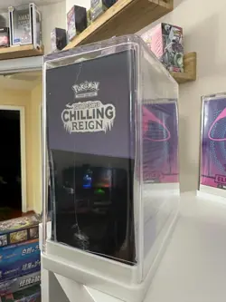Pokemon TCG Chilling Reign Shadow Rider ETB Sealed w/ Target Clear Case - Image 3