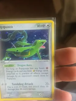 Rayquaza 22/107 Holo Rare Pokemon Ex Deoxys - Image 5