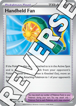 Handheld Fan 150/167 Sv06: Twilight Masquerade Reverse Holo - Pokemon TCG - NM - Image 1