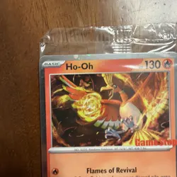 Ho-Oh 010/086 Galaxy GameStop Promo Stamped Sealed - Pokemon Chaos Rising - Image 3