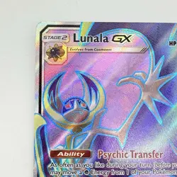 Pokemon Lunala GX 141/149 Full Art Holo Ultra Rare Sun & Moon Card 2017 - Image 3