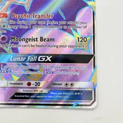 Pokemon Lunala GX 141/149 Full Art Holo Ultra Rare Sun & Moon Card 2017 - Image 5