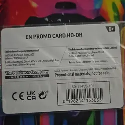 Pokemon TCG sealed Ho-Oh GameStop promo - Image 2